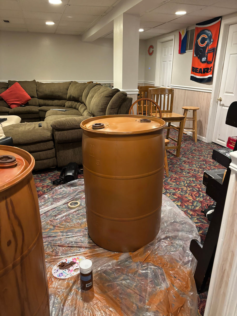 Barrel in Progress
