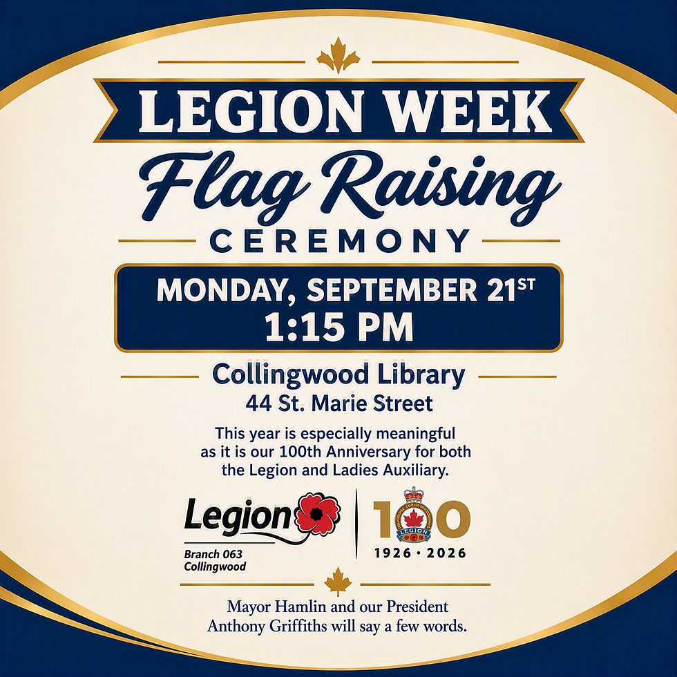 Legion Week Flag Raising Ceremony