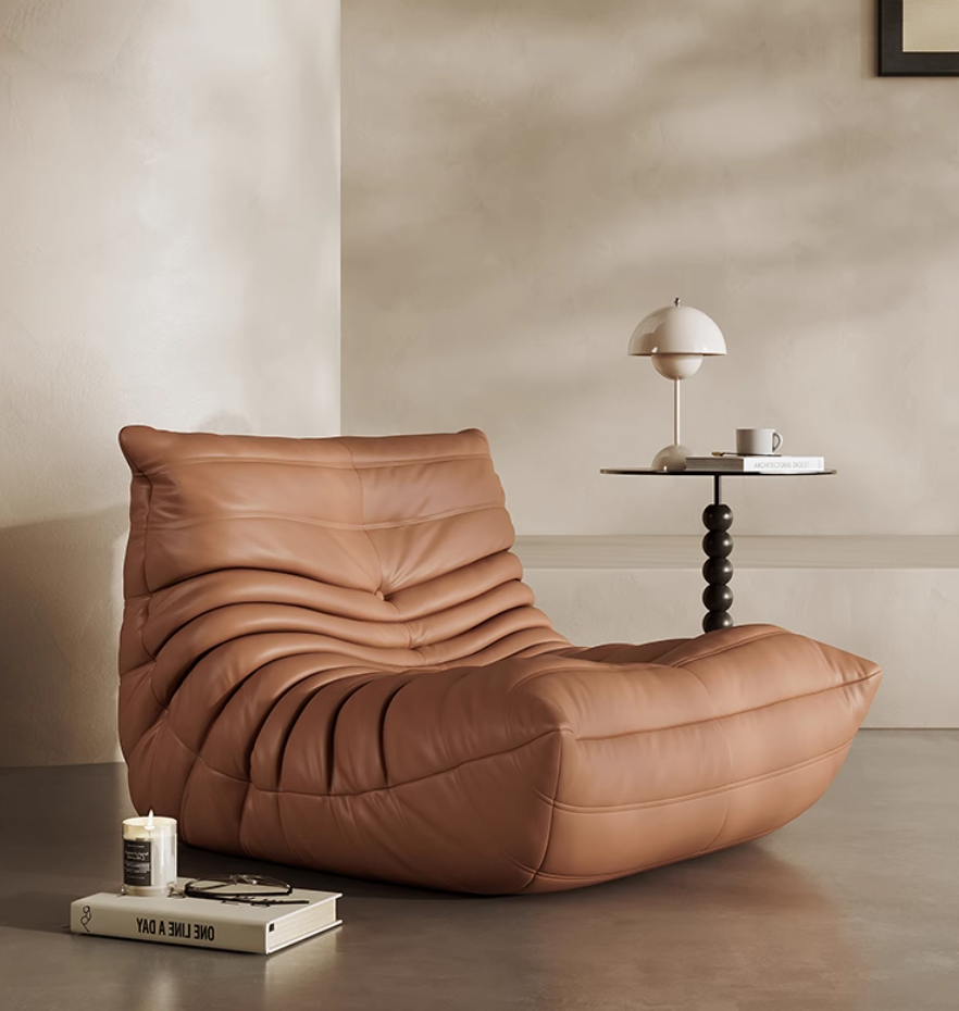Thumbnail: Caterpillar Togo Sofa (Leather)