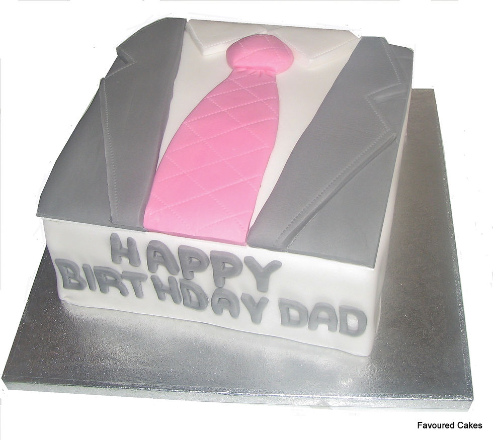 Suit and Tie Cake