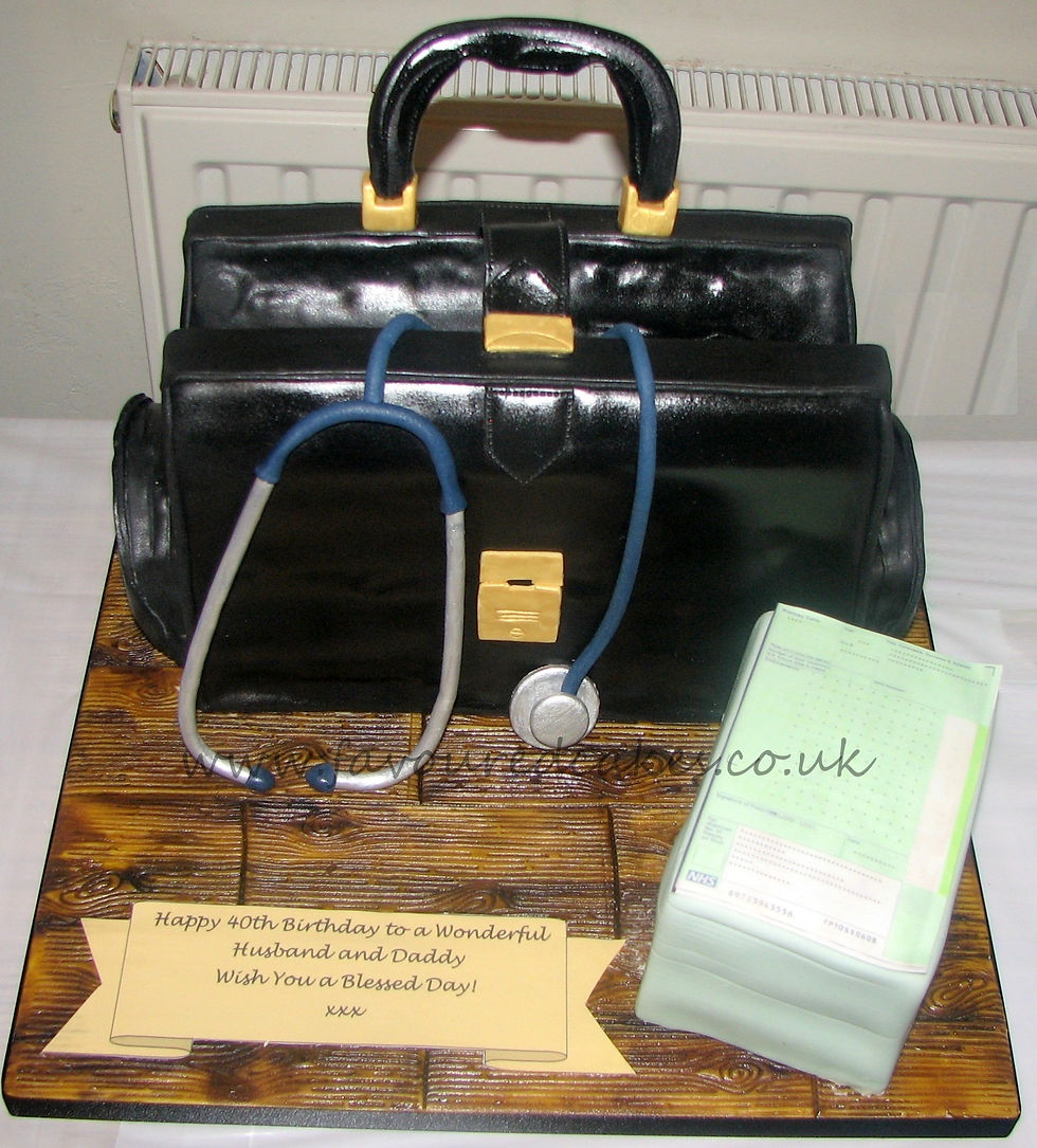 Doctors Bag Cake