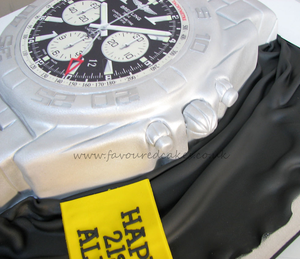 Breitling Watch Cake