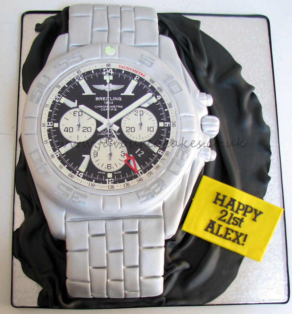 Breitling Watch Cake