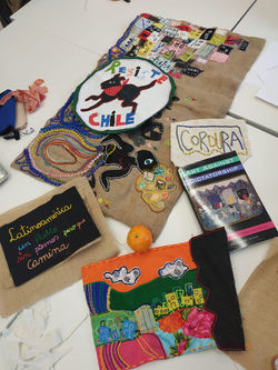 Material de exposiciones