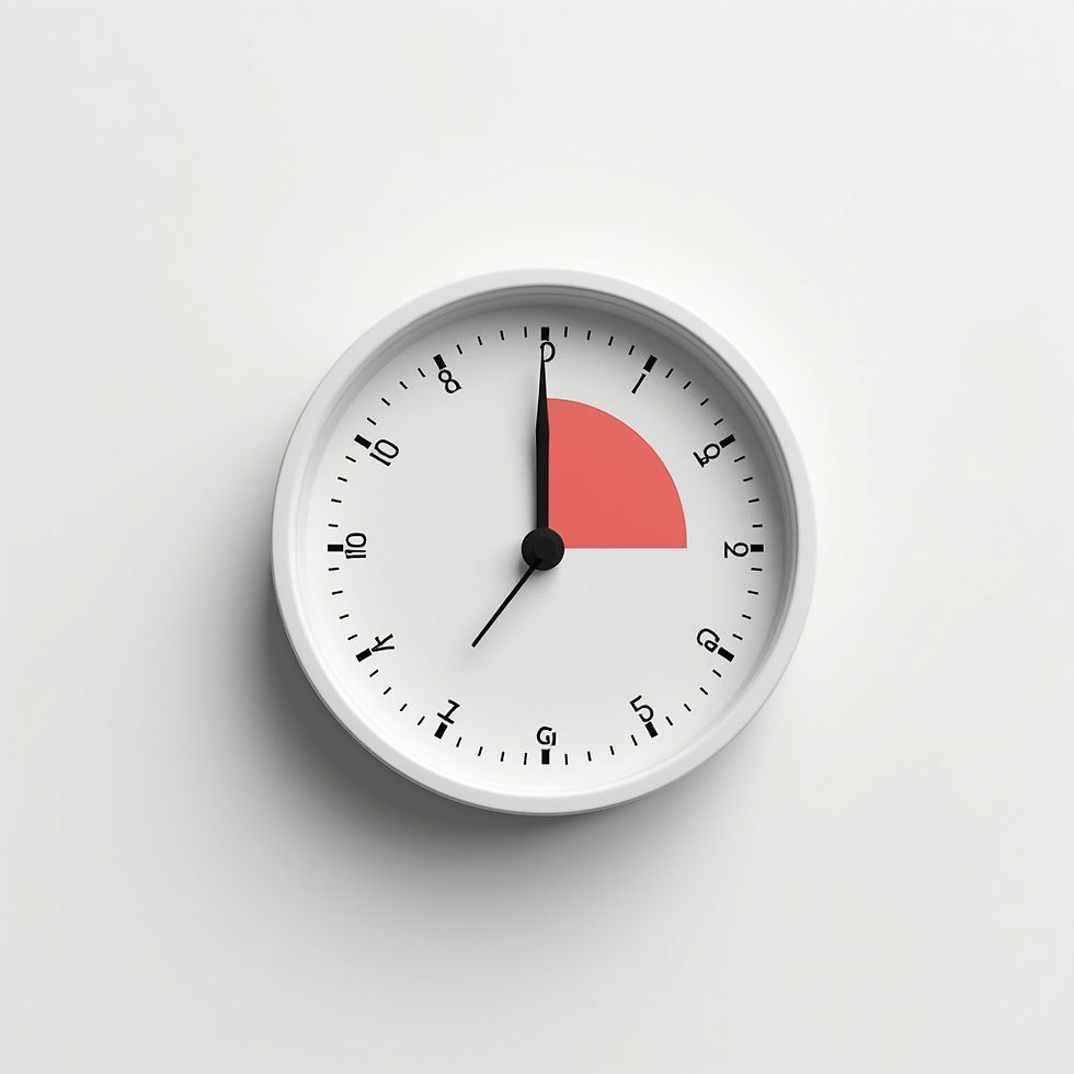 Magnetischer Whiteboard Timer
