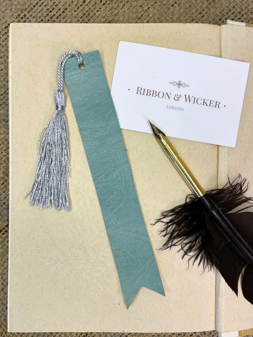 Thumbnail: Reclaimed Leather Bookmarks