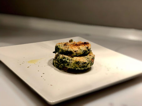 Sformato a modo mio di spinaci e uvetta