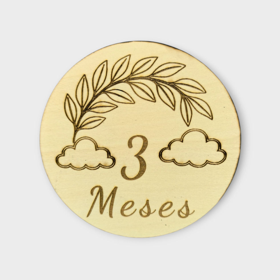 Miniatura: Placa redonda personalizável