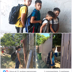 Opération cartables, fidèle au poste