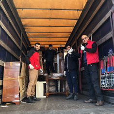 Un camion pour nos partenaires en Roumanie