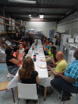 Chargement pour l'Ukraine et convivialité