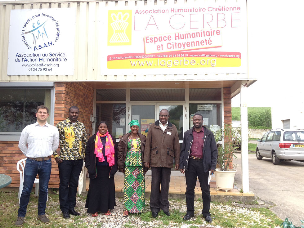 La CBCA en visite à La Gerbe mai 201