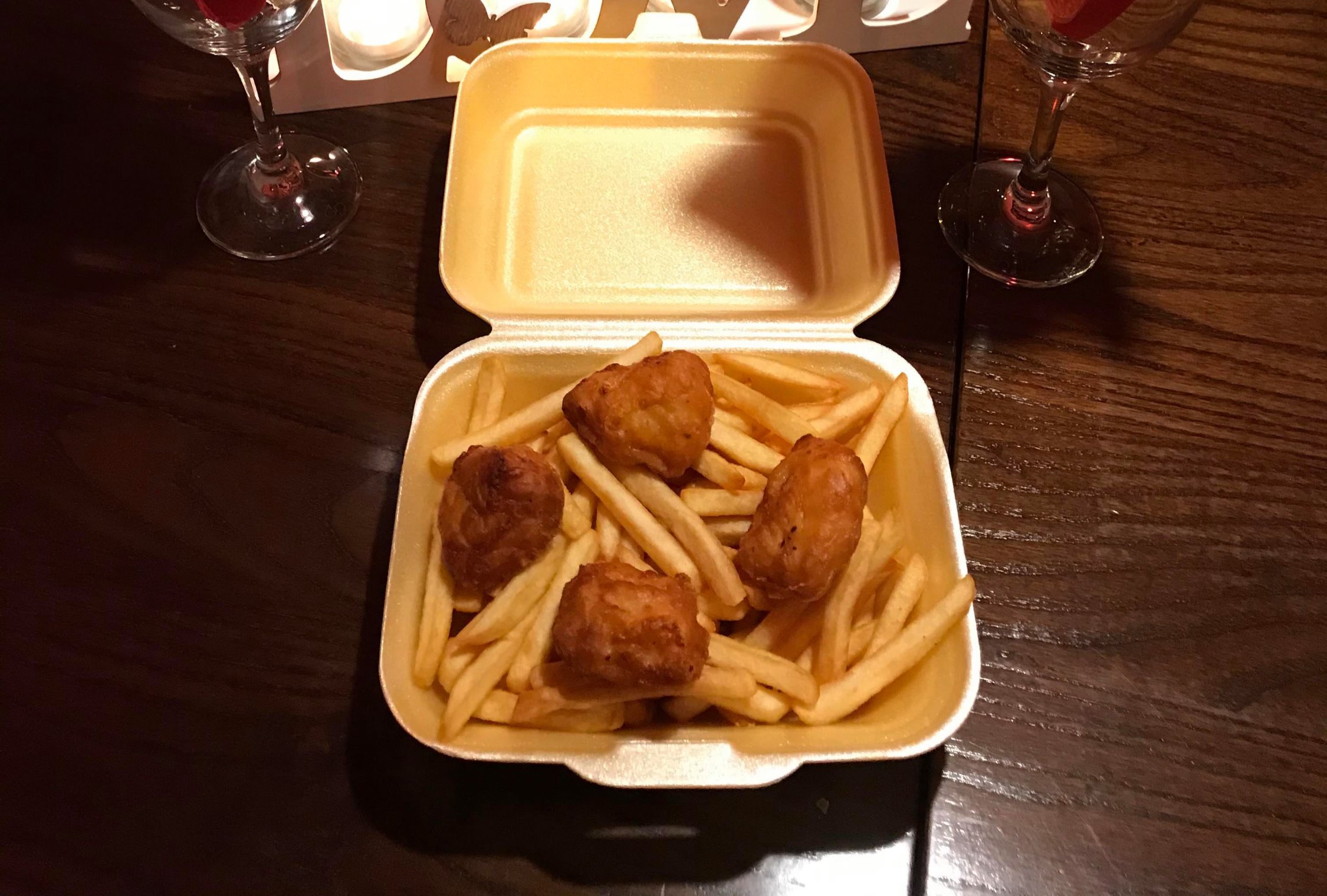 Arranged Food and Objects