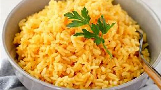 Large portion rice