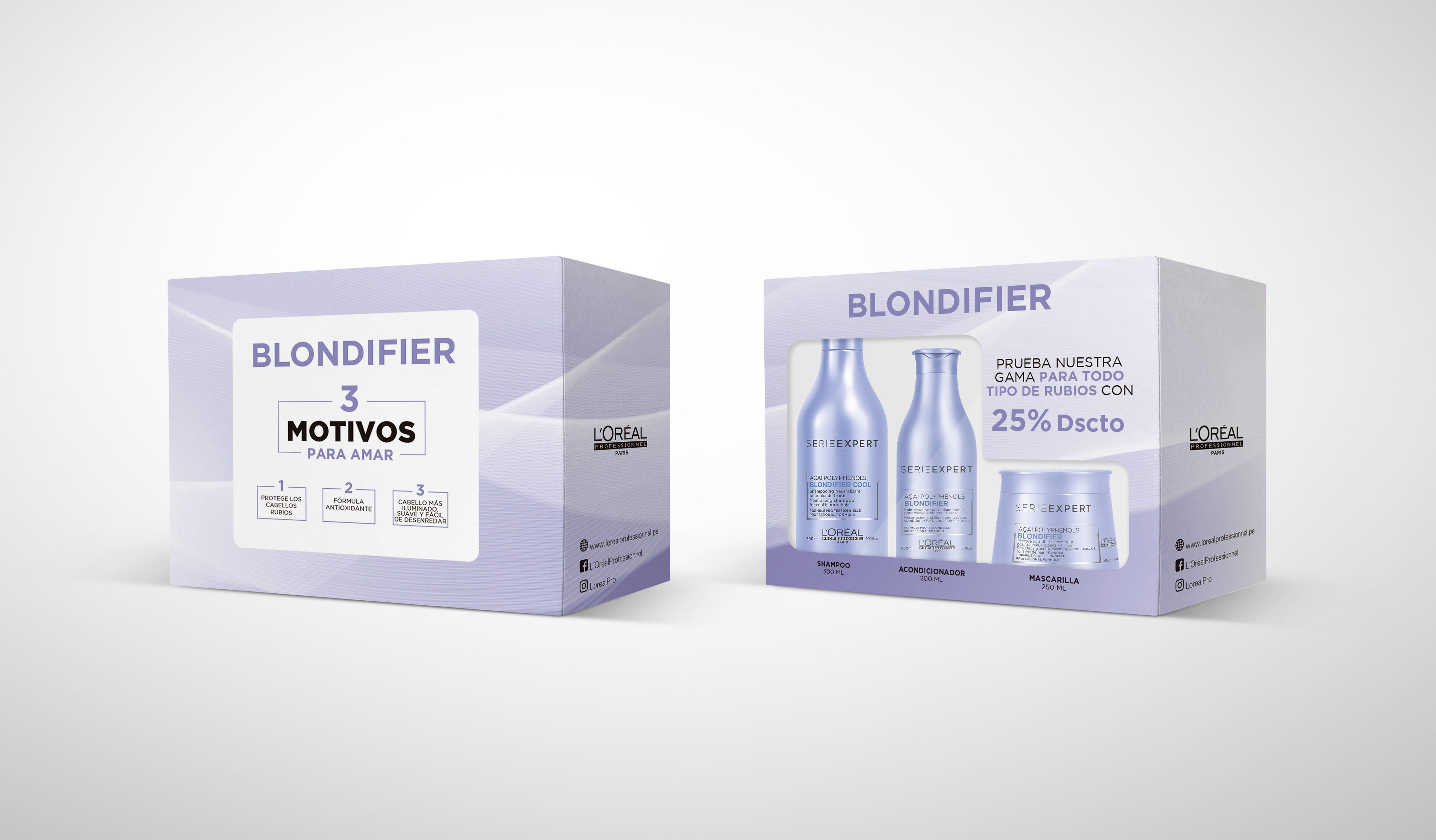 PACK BLONDIFIER PARA CABELLO RUBIO L'ORÉAL PROFESSIONNEL