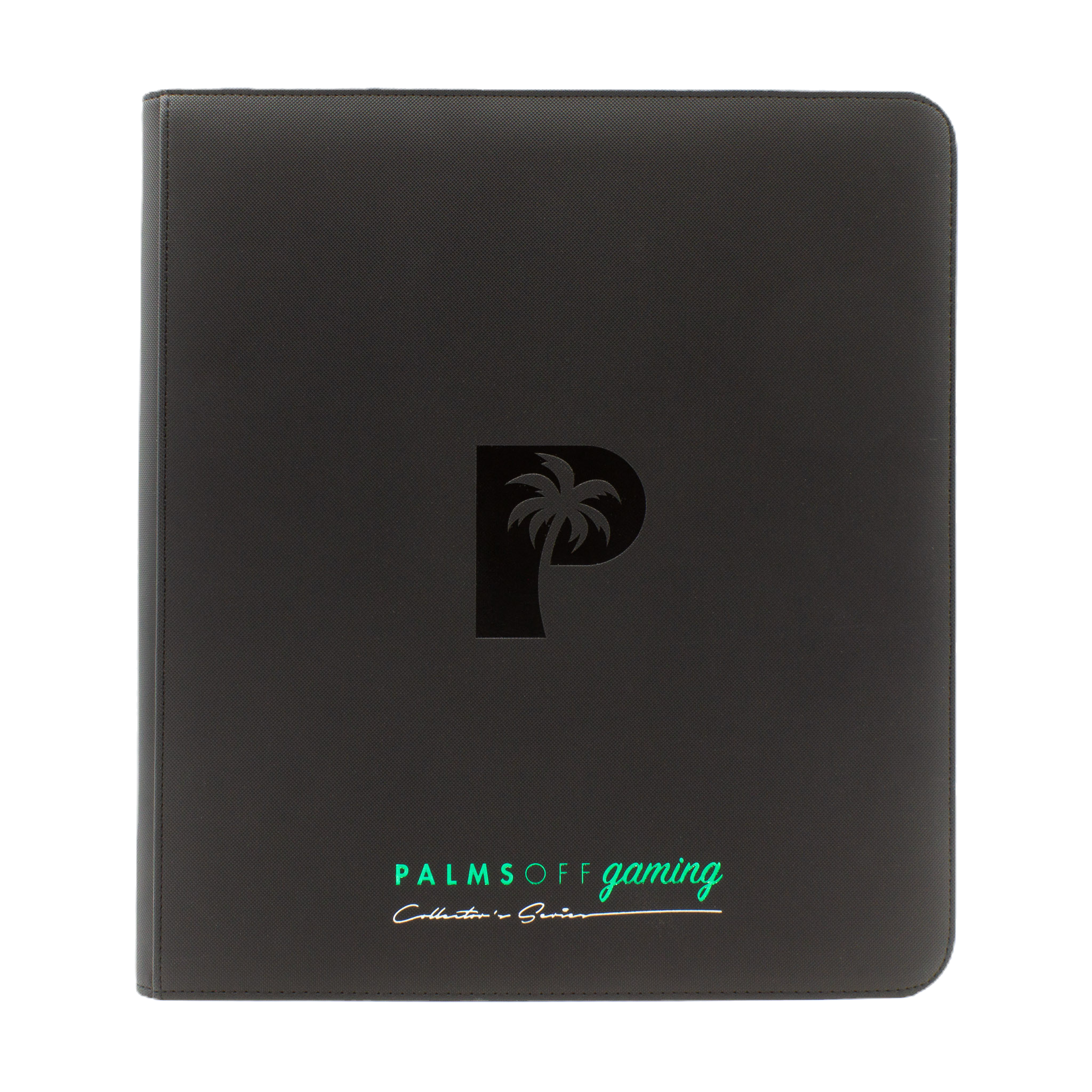 Collector's Series 12 Pocket Zip Trading Card Binder - BLACK