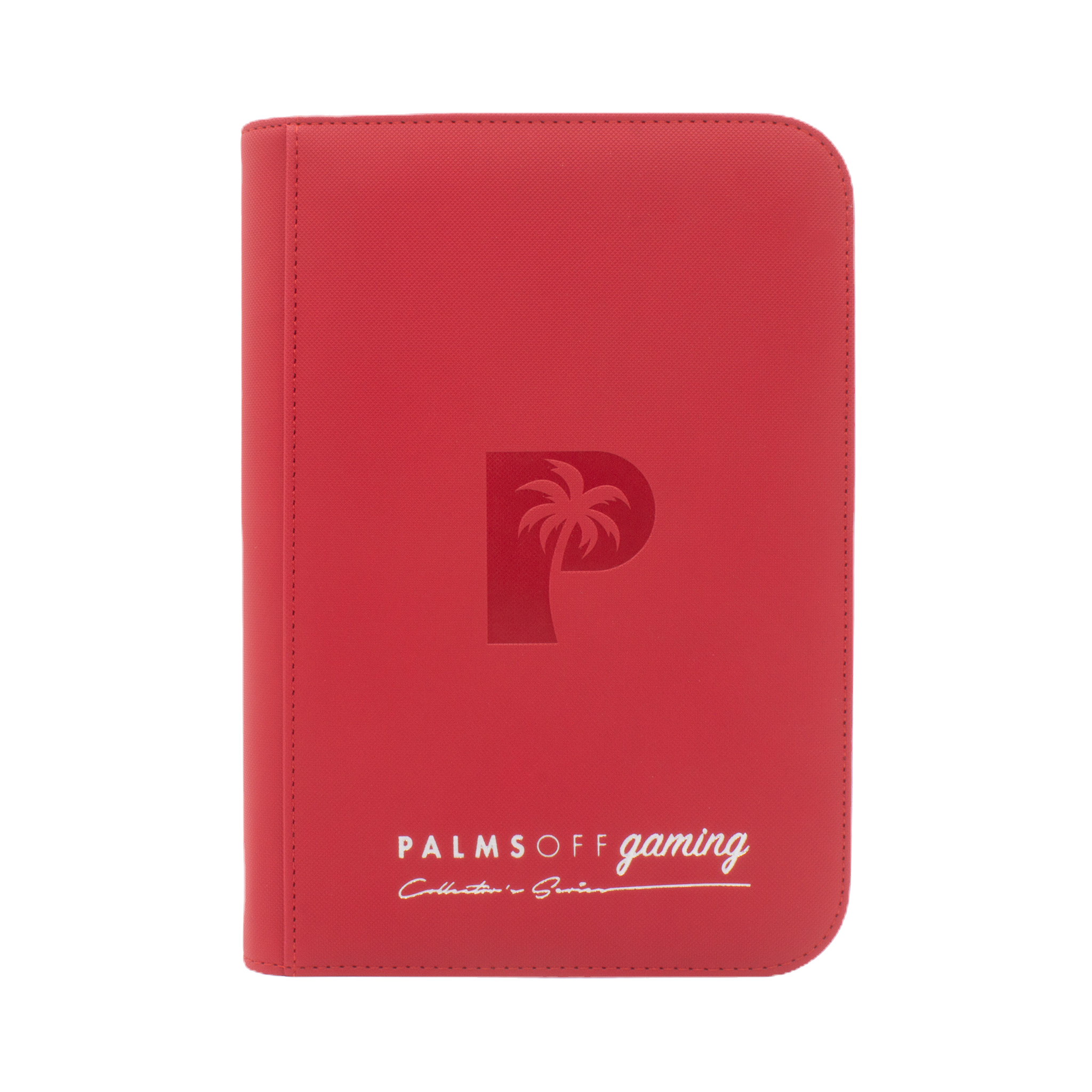 Collector's Series 4 Pocket Zip Trading Card Binder - RED