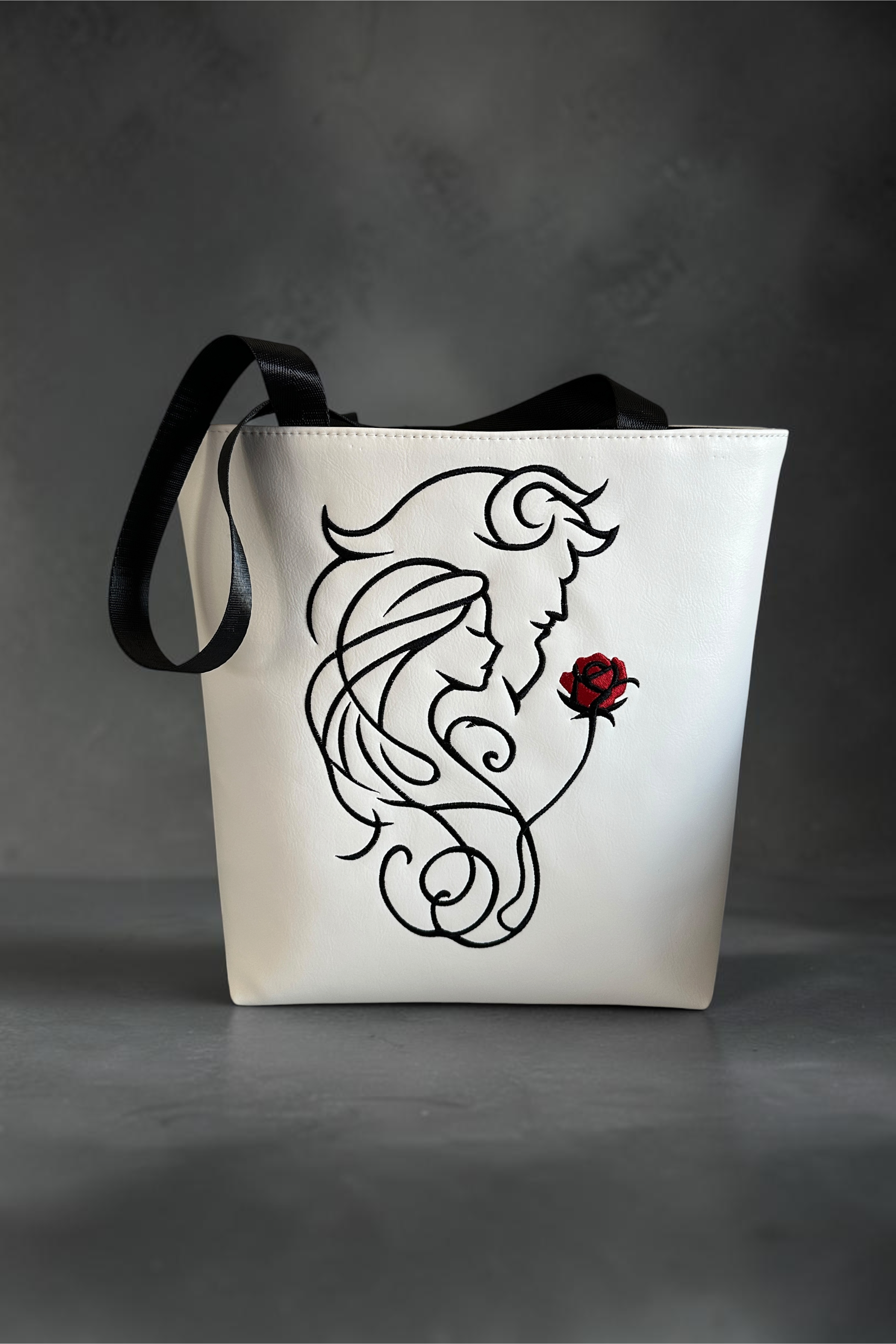 Belle and Beast Tote Bag