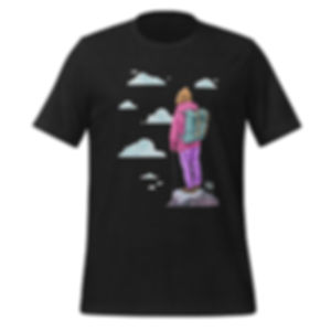 Unisex adventure begins t-shirt