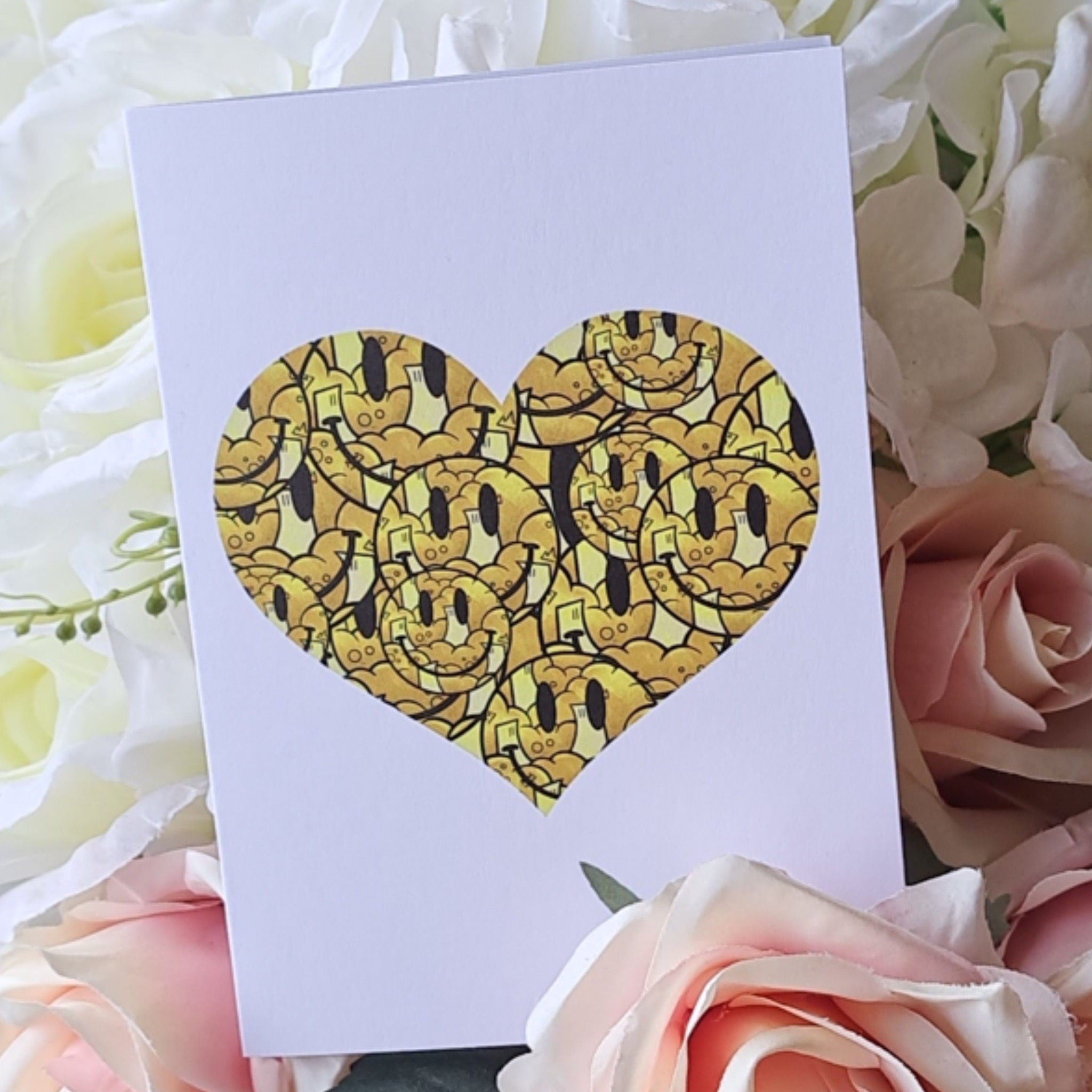 Smiley Heart Greeting Card