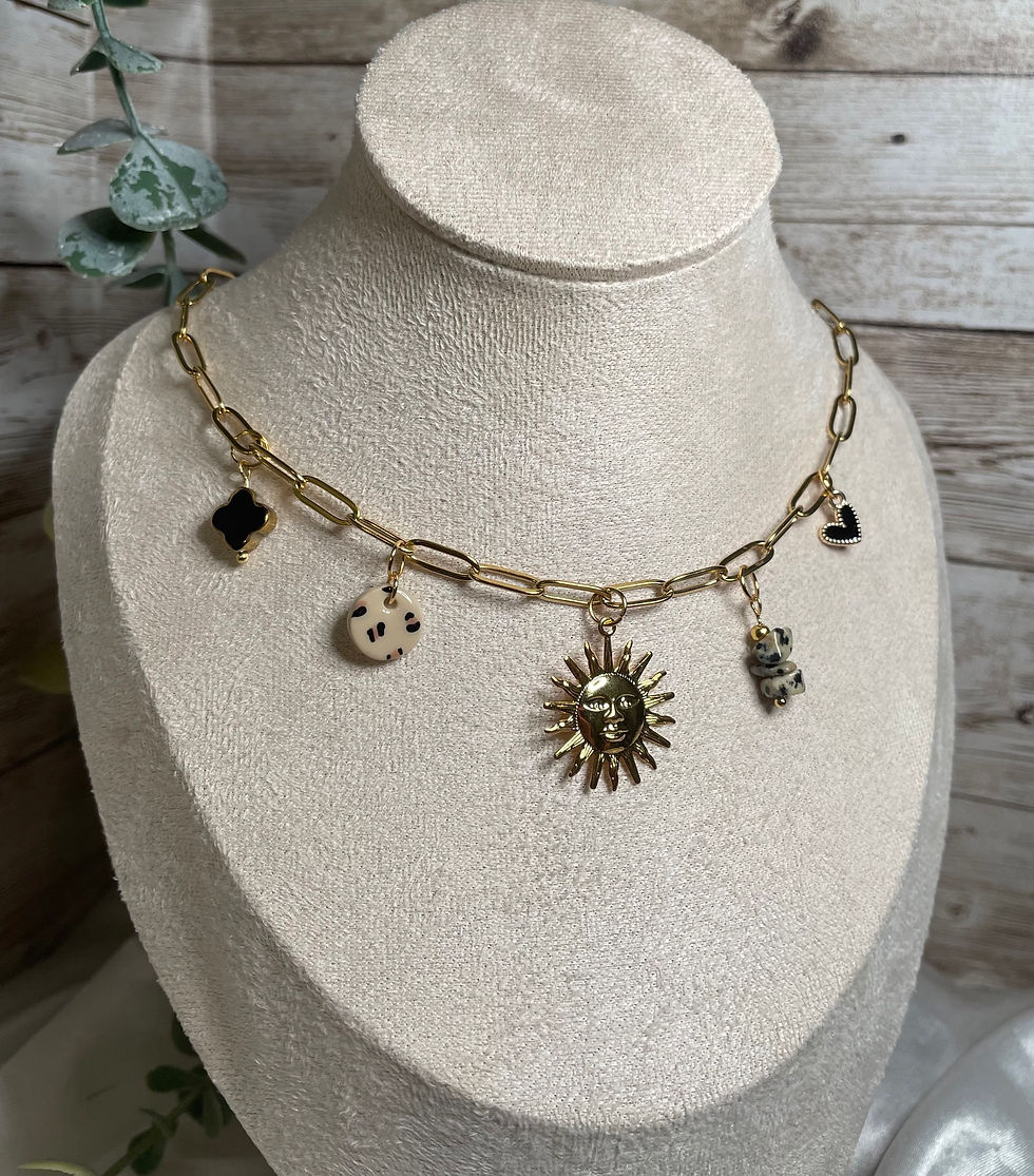 Miniature : Collier à breloques « Cinzia »