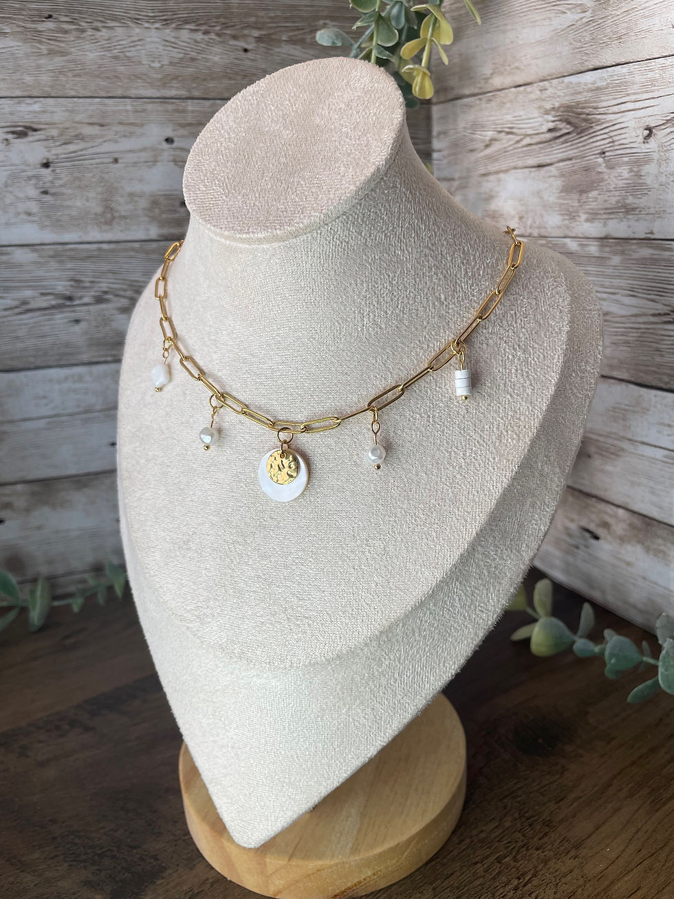Miniature : Collier à breloques « Athéna »