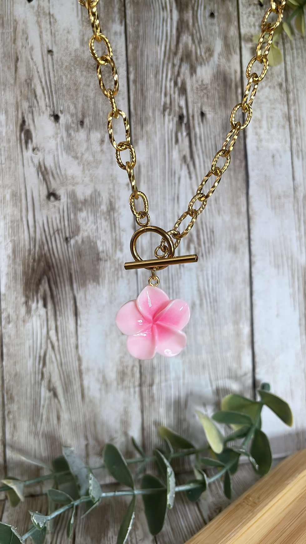 Miniature : Collier « Hibiscus »