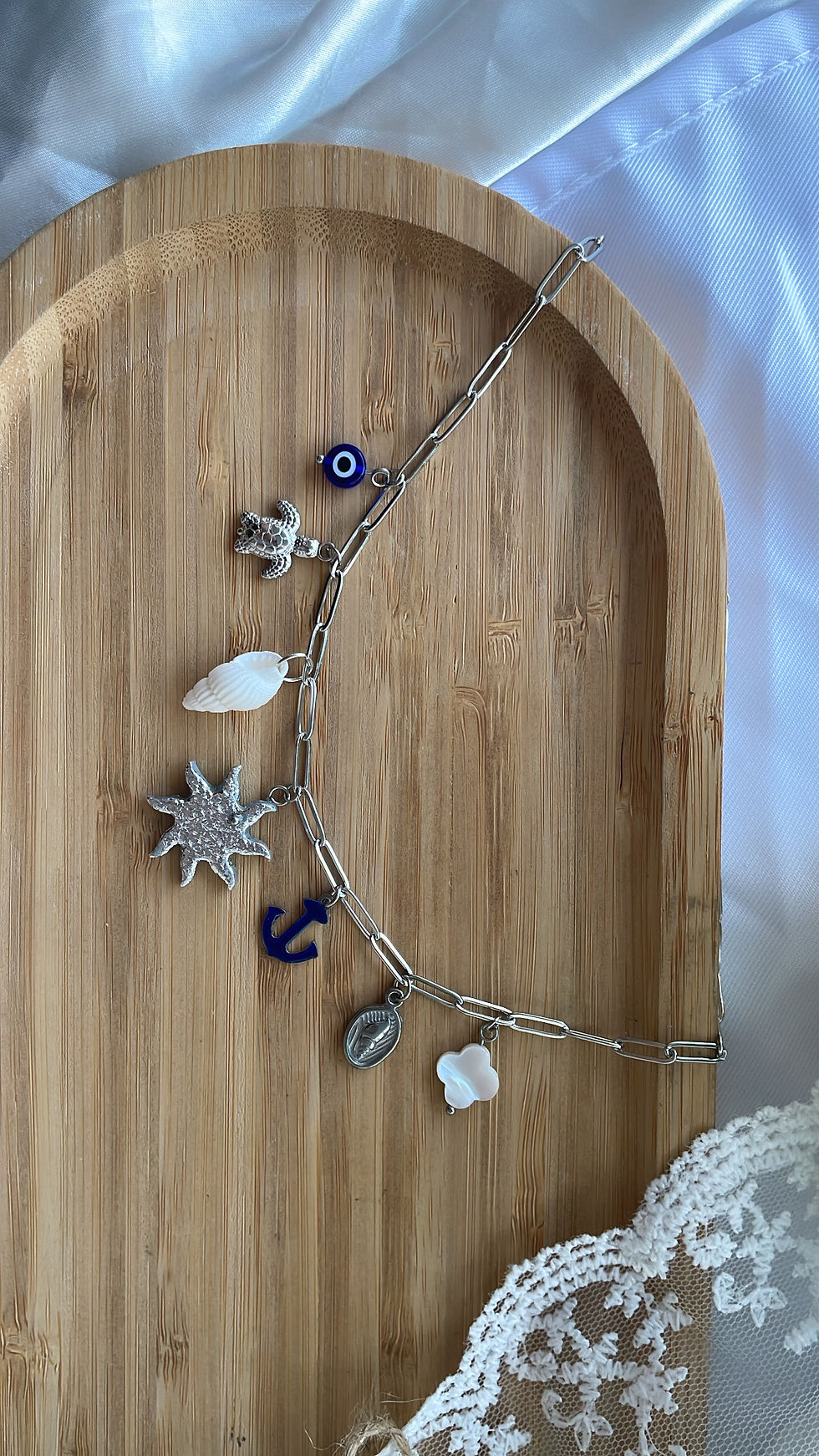 Miniature : Collier à breloques « Antibes »