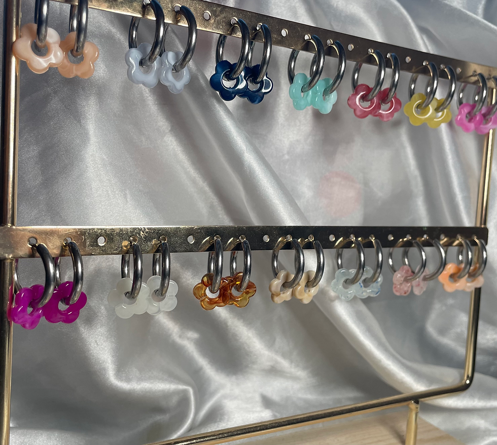 Miniature : Boucles d’oreilles «Salomé» 