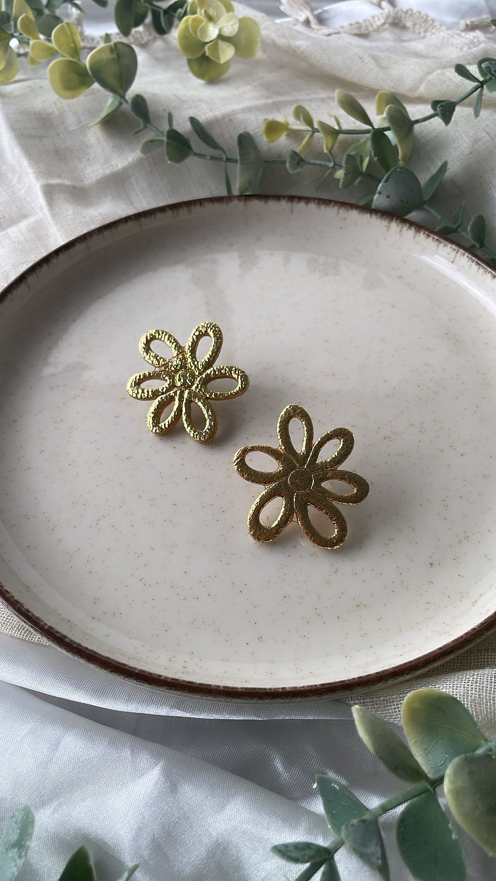 Miniature : Boucles d’oreilles « Amaryllis »