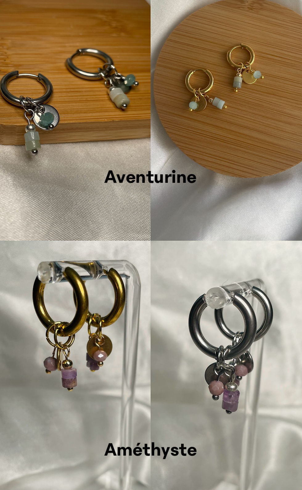 Miniature : Boucles d'oreilles « Elodie »