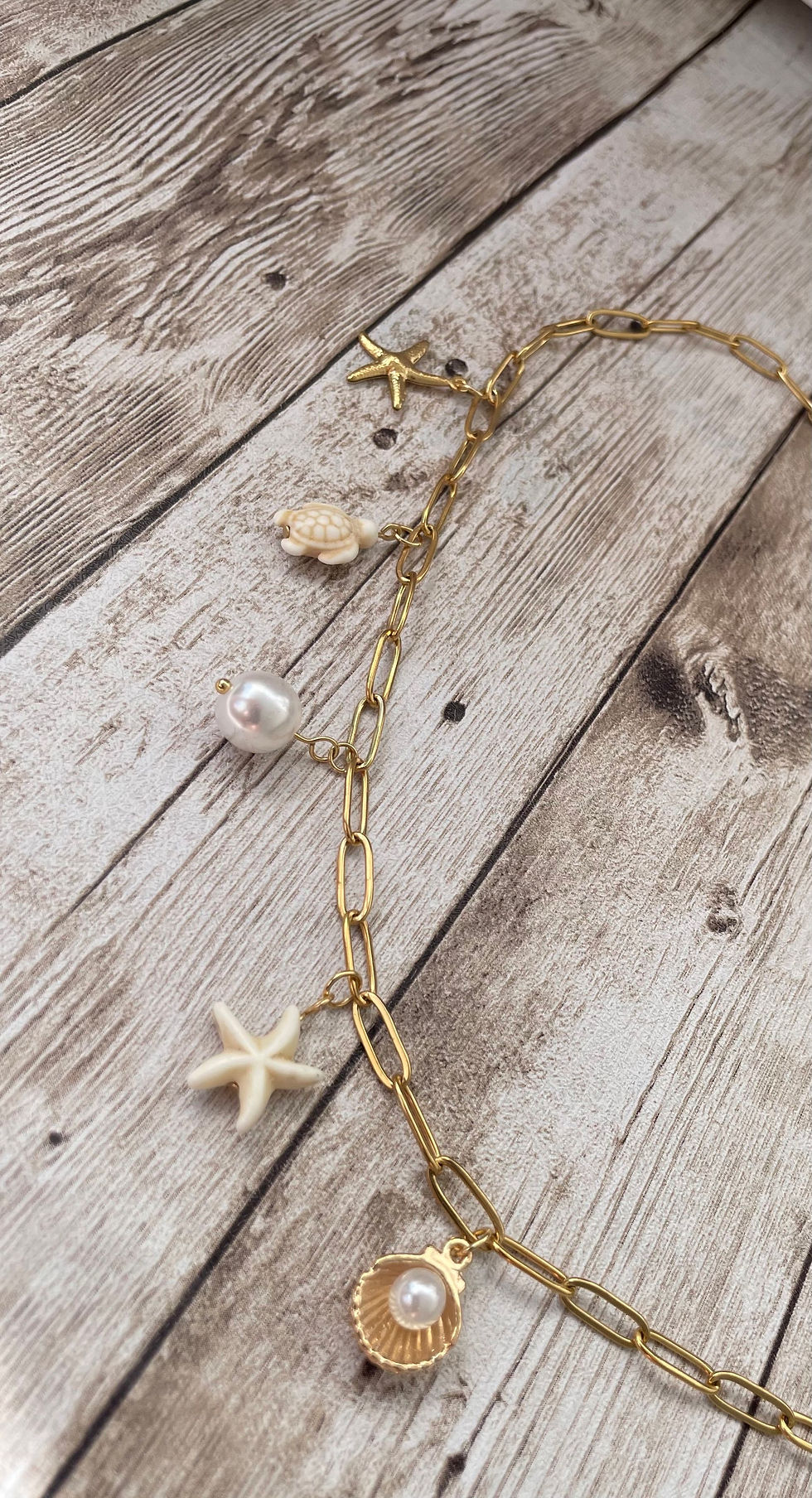 Miniature : Collier à breloques « Bianca »