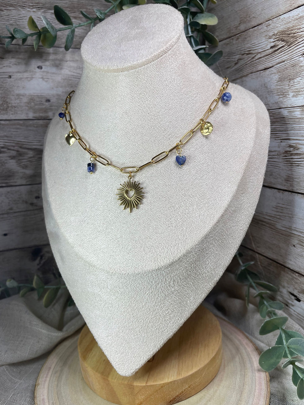 Miniature : Collier à breloques « Leonor »