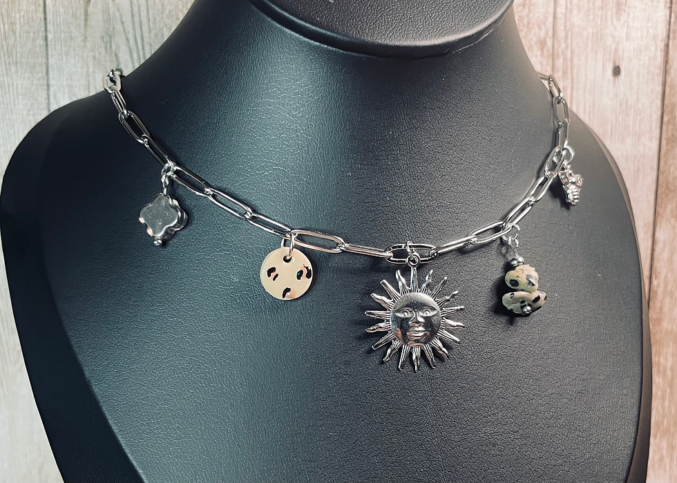 Miniature : Collier à breloques « Cinzia »