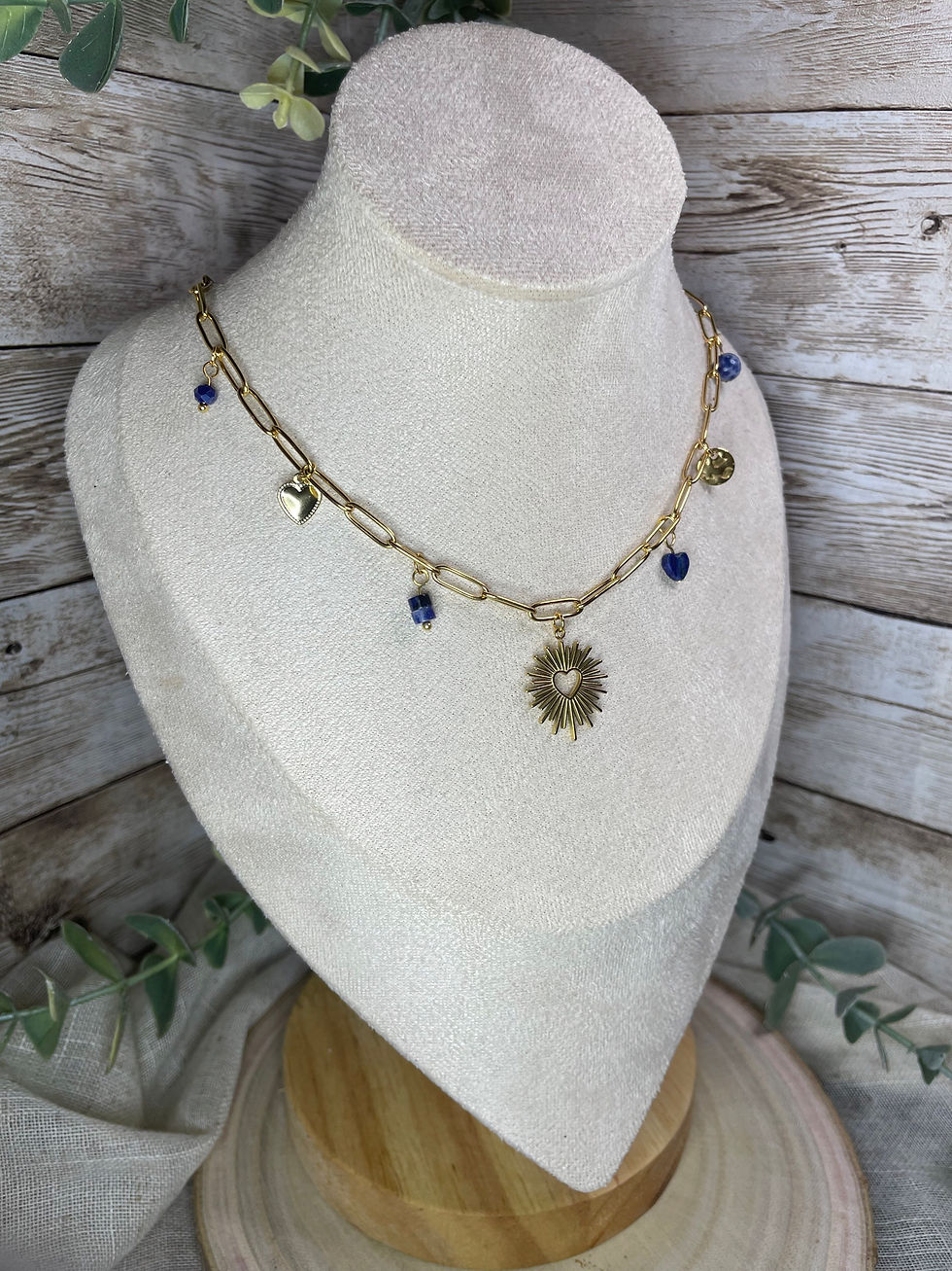 Miniature : Collier à breloques « Leonor »