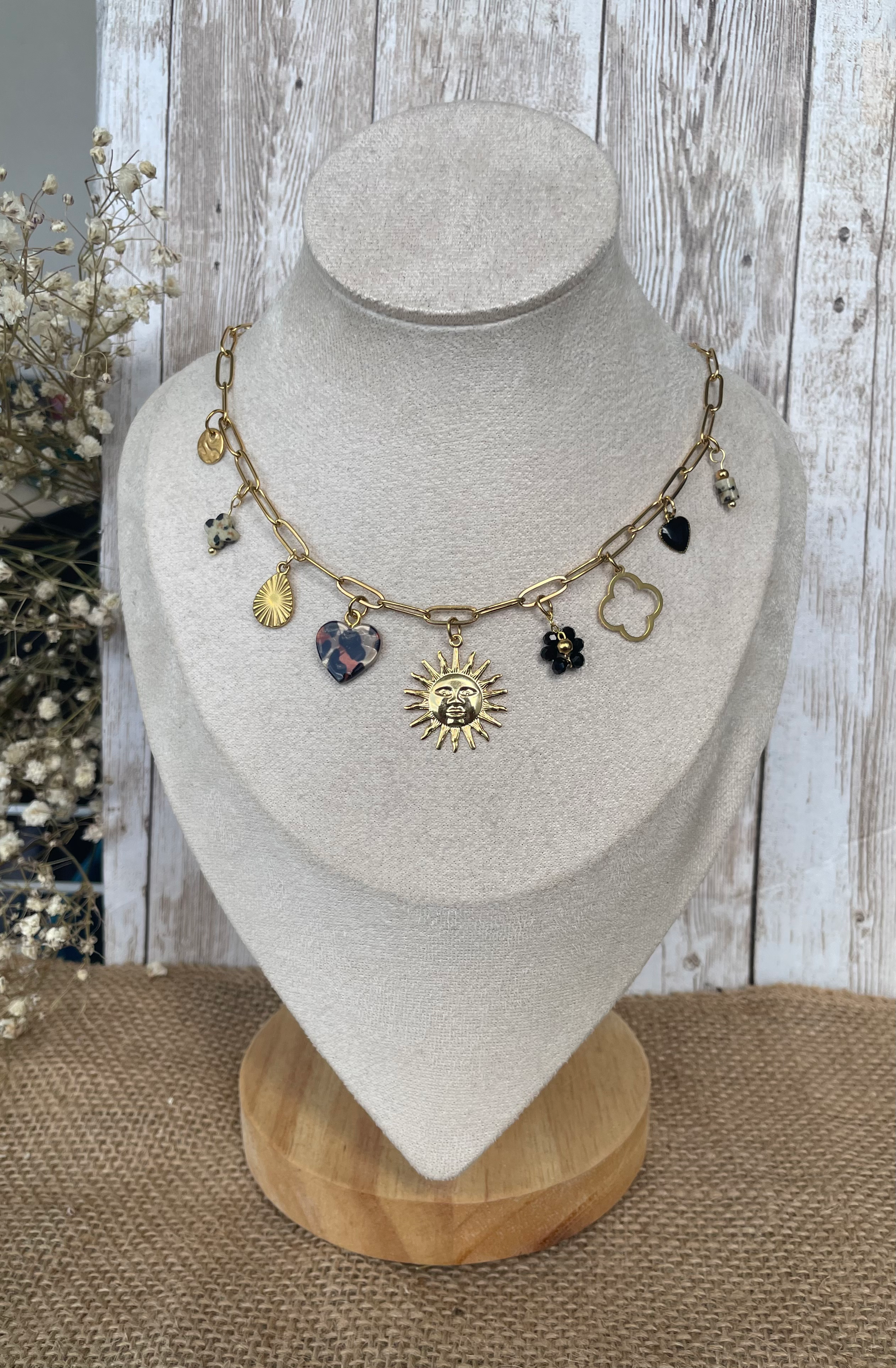 Collier à breloques « Sienna »