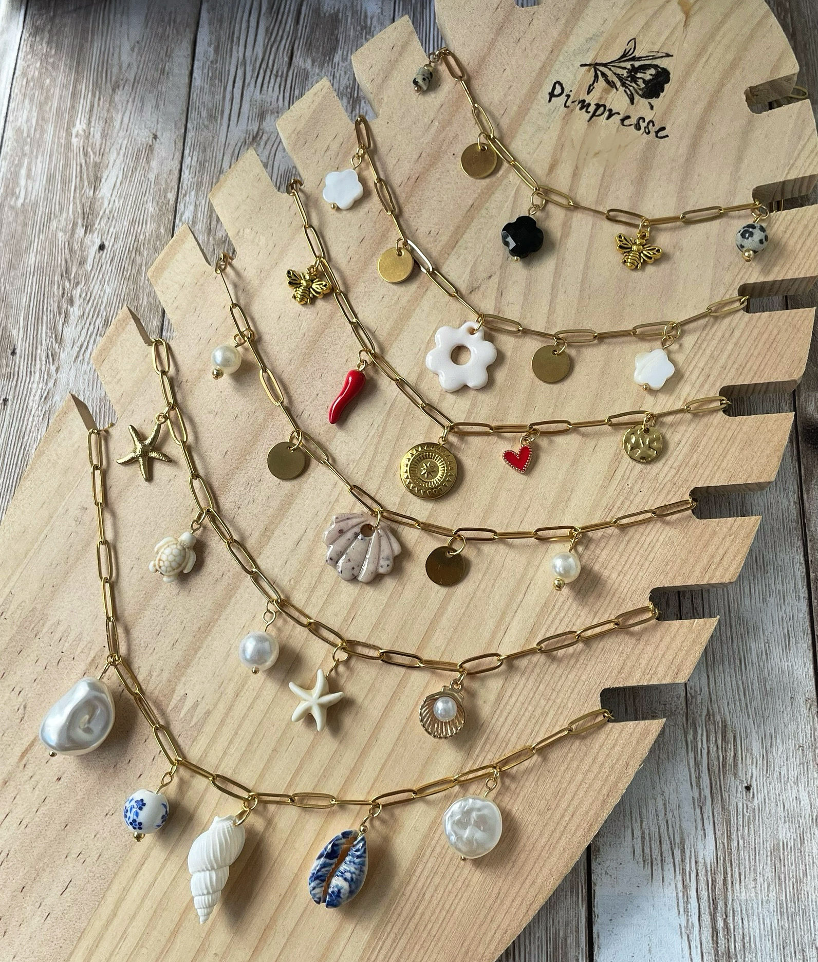 Composes ton collier à breloques 
