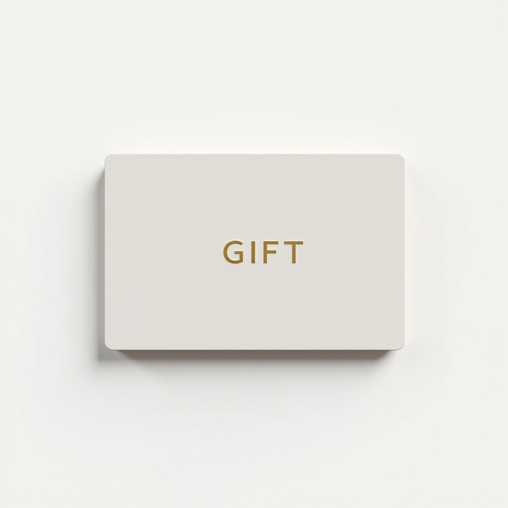 Tarjeta Regalo Minimalista