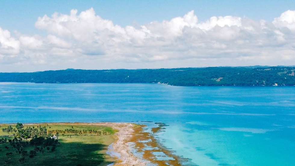 Petén: Playa Tres Naciones con Tikal y Cráter Azul