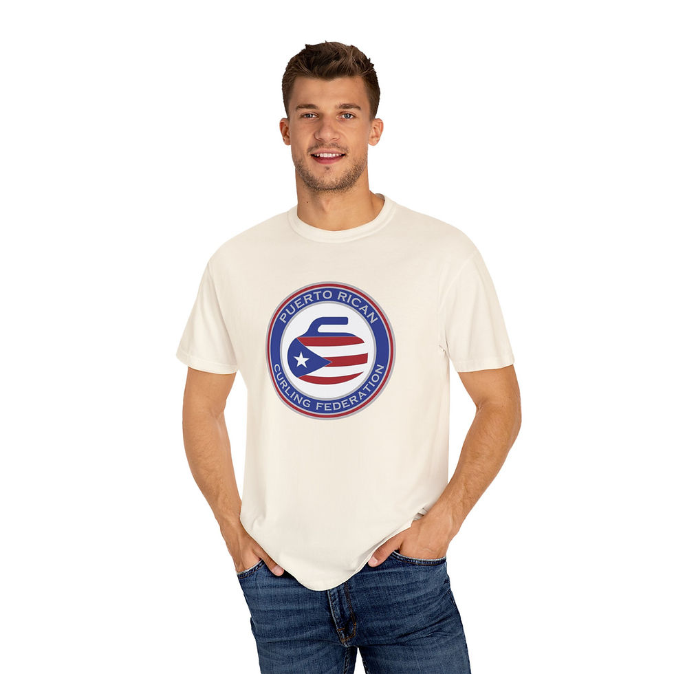 Thumbnail: Puerto Rican Curling Federation: Federation Crest Unisex T-shirt