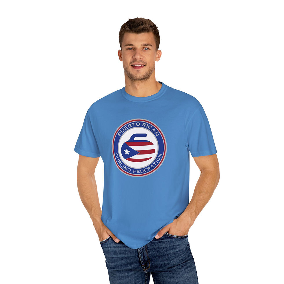 Thumbnail: Puerto Rican Curling Federation: Federation Crest Unisex T-shirt