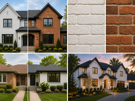 Paint or Stain Brick?                      What Waterloo Region Homeowners Should Know Before Making a Decision