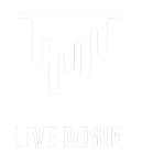 Rebel Edibles live rosin icon with a clean and modern drip design.
