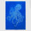 Miniaturbild: Bild eines Oktopus auf blauem Hintergrund