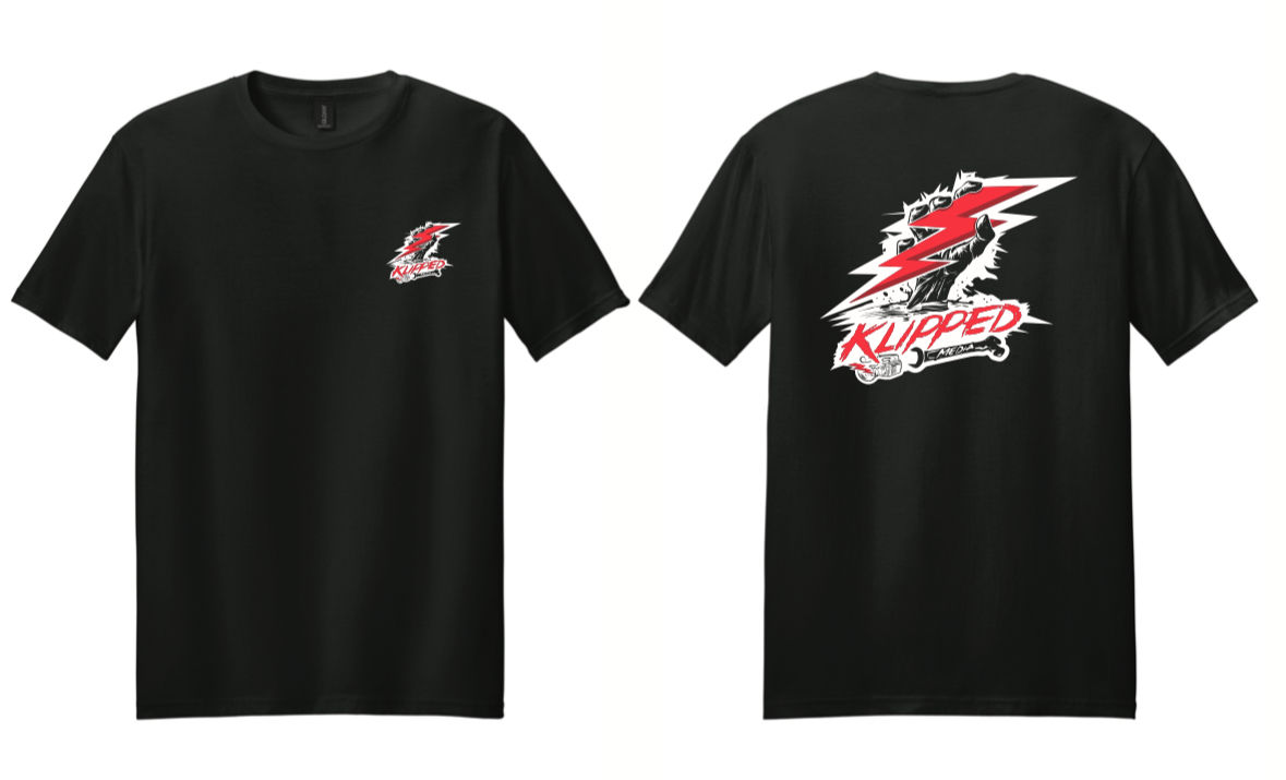 Hand and Bolt T-Short Sleeve-Black