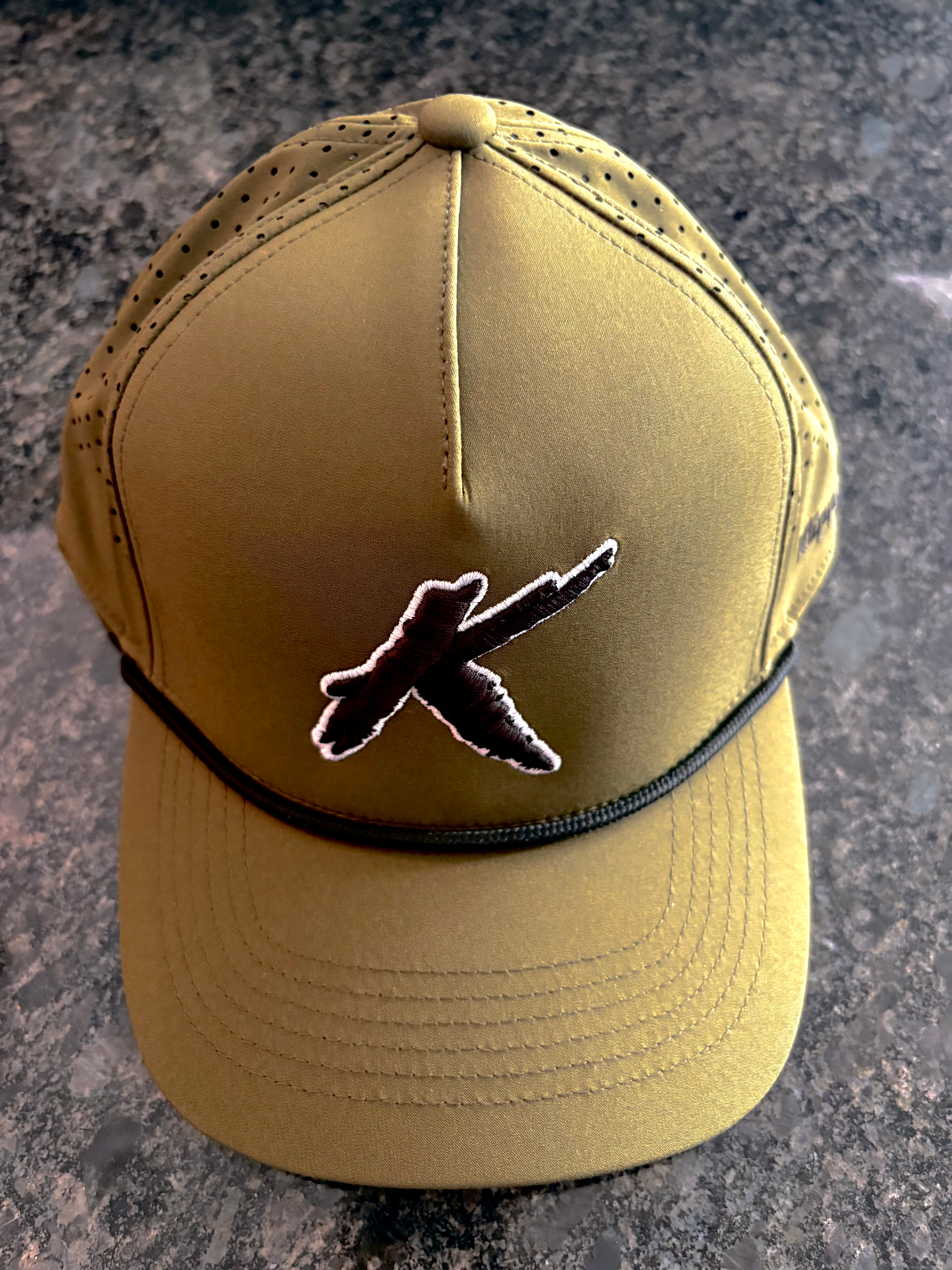 Klipped Performance Golf Snapbacks V3-Olive green