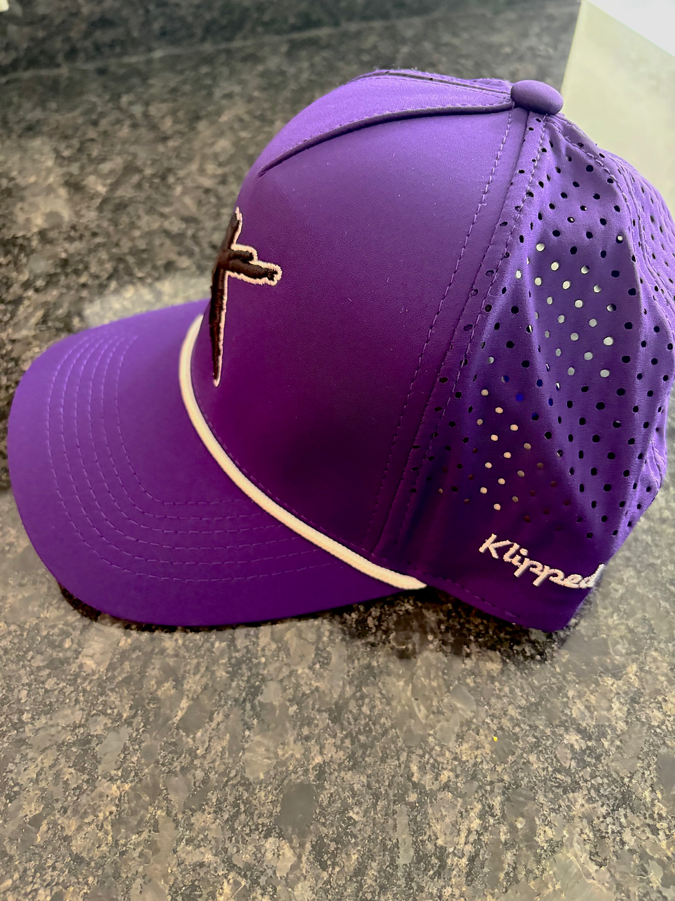 Thumbnail: Klipped Performance Golf Snapbacks V3-Purple