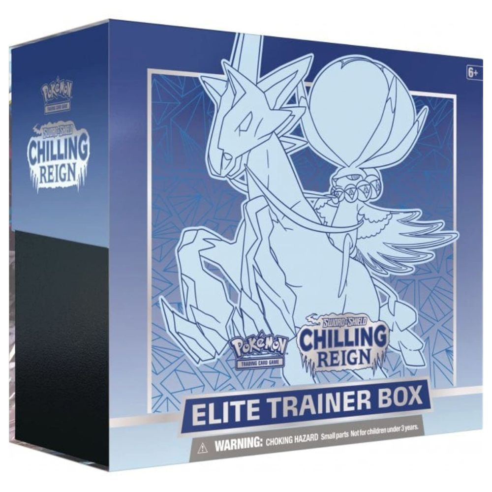 Pokemon TCG Chilling Reign Ice Rider Calyrex Elite Trainer Box ETB