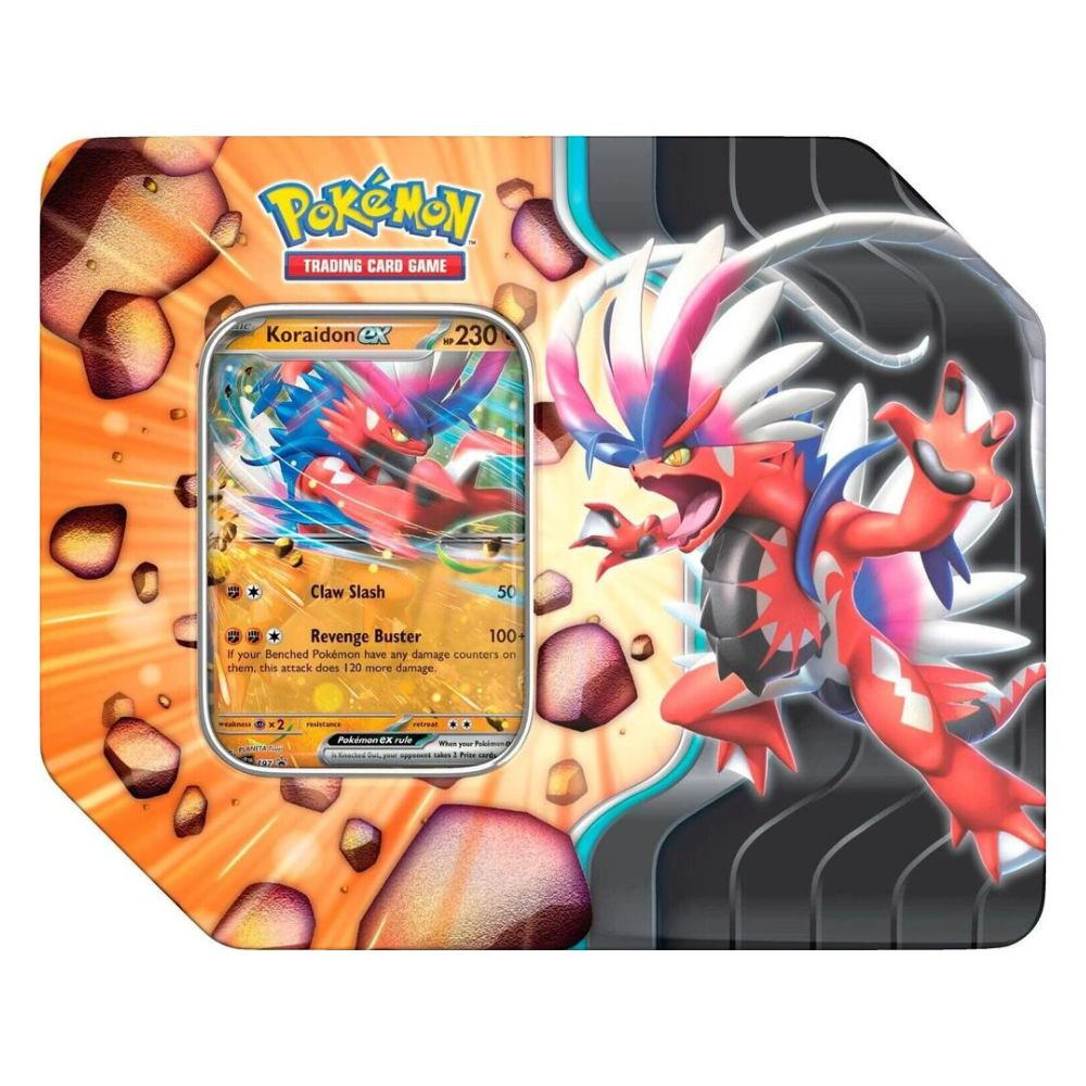 Pokémon TCG: Slashing Legend Tin - Koraidon