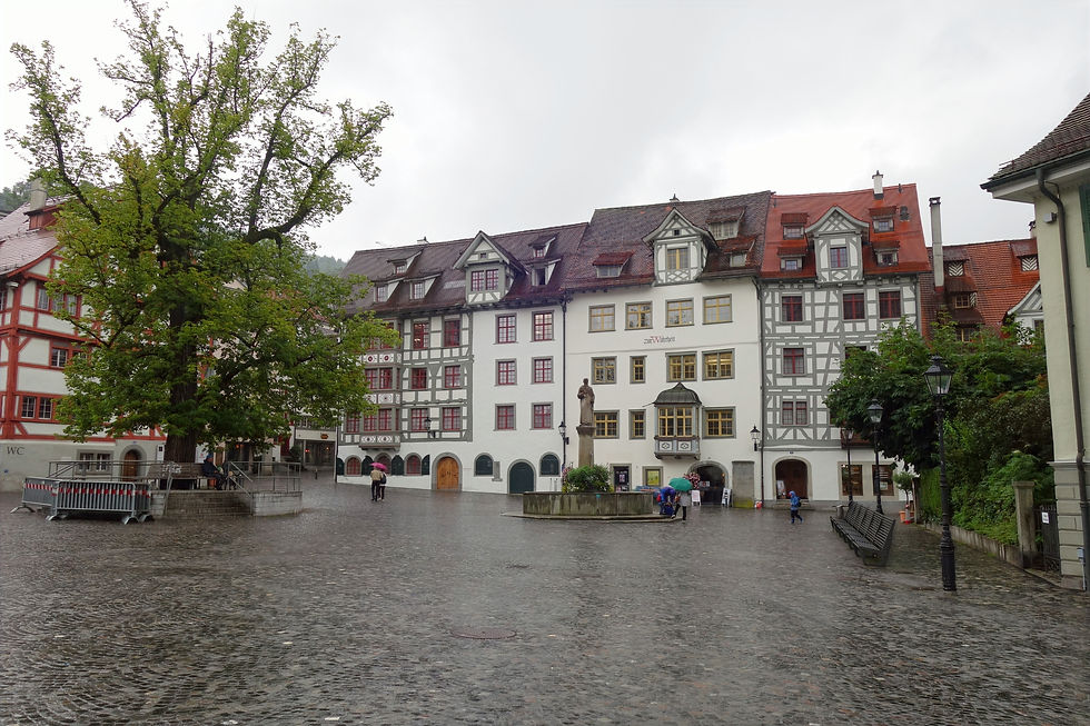 Vieille ville de St-Gall - Virée verte ©